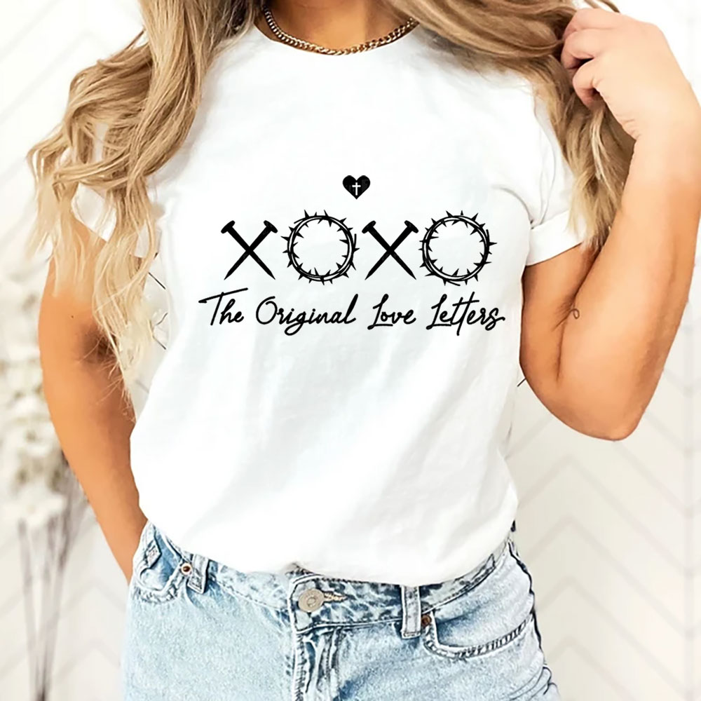 XOXO the Original Love Letters Christian Easter Shirt