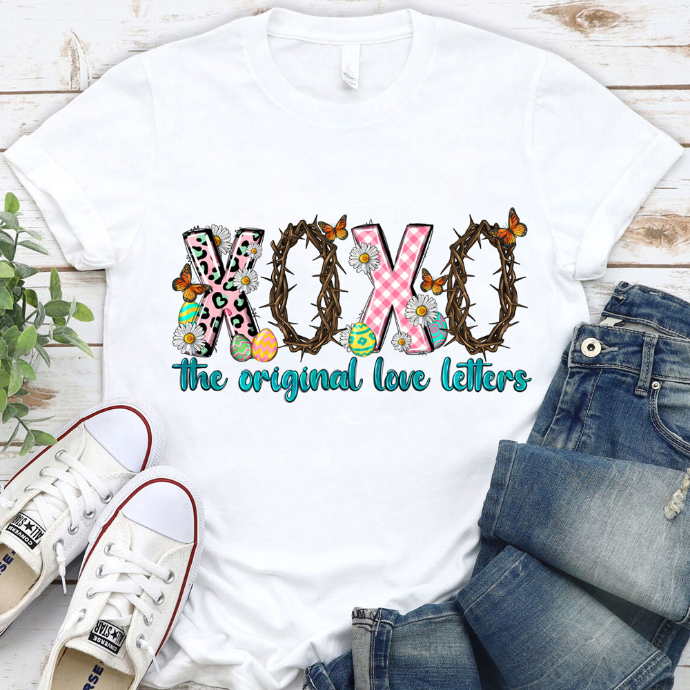 XOXO the Original Love Letters Easter Shirt