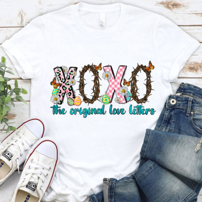 XOXO the Original Love Letters Easter Shirt