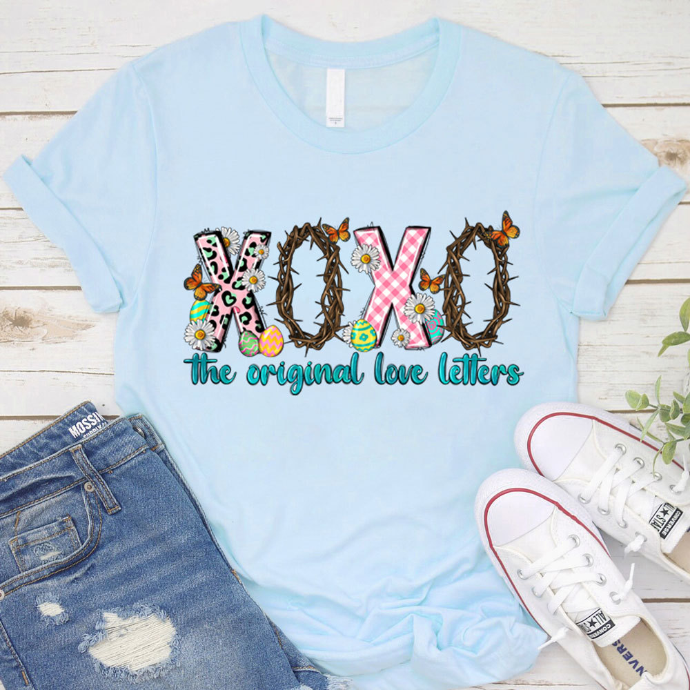 XOXO the Original Love Letters Easter Shirt