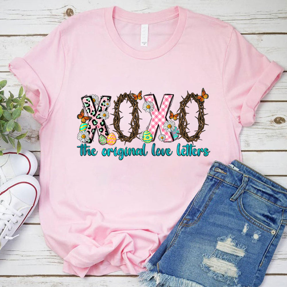 XOXO the Original Love Letters Easter Shirt