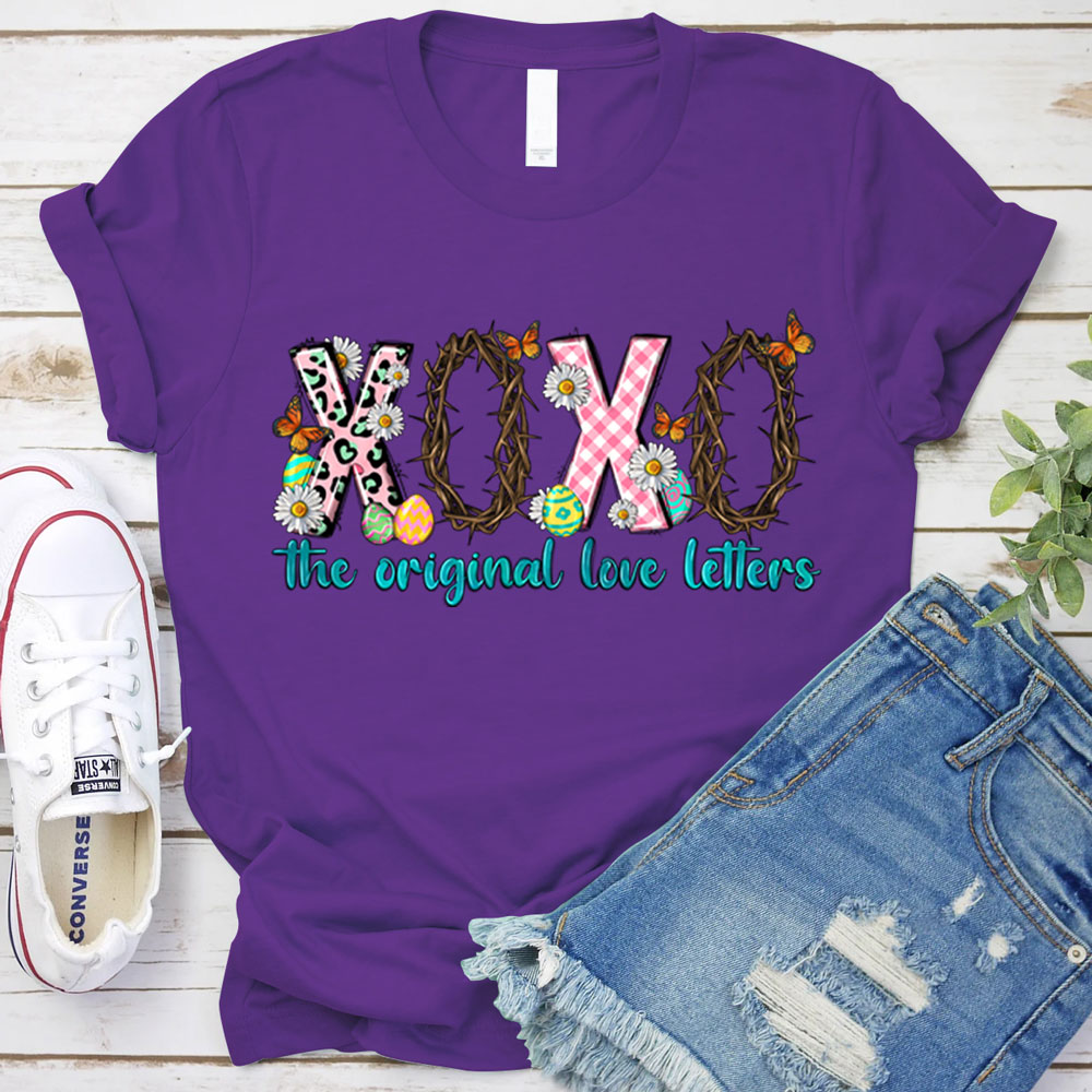XOXO the Original Love Letters Easter Shirt