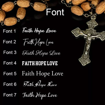 Custom Bible Verse Necklace for Woman