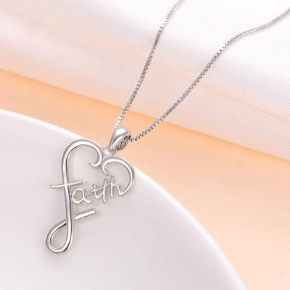 Faith & Heart Necklace