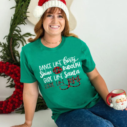 Love Like Jesus Family Matching Shirts