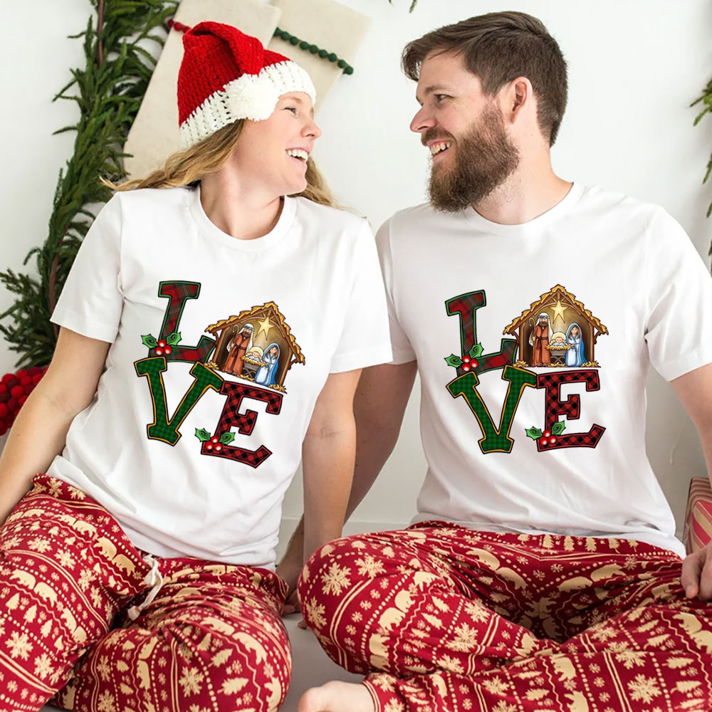 Christmas Love Nativity T-Shirt