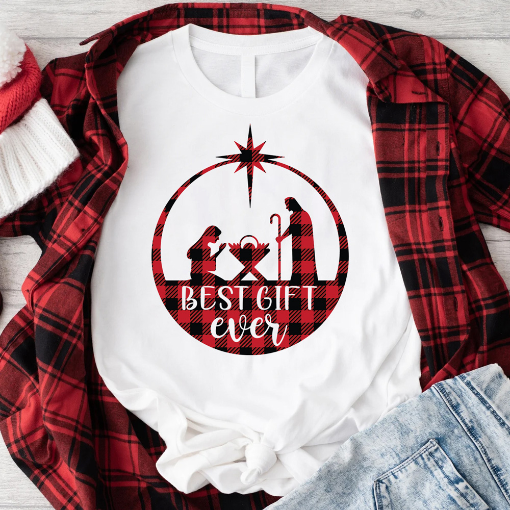 Best Gift Ever Nativity Scene Christmas Shirt
