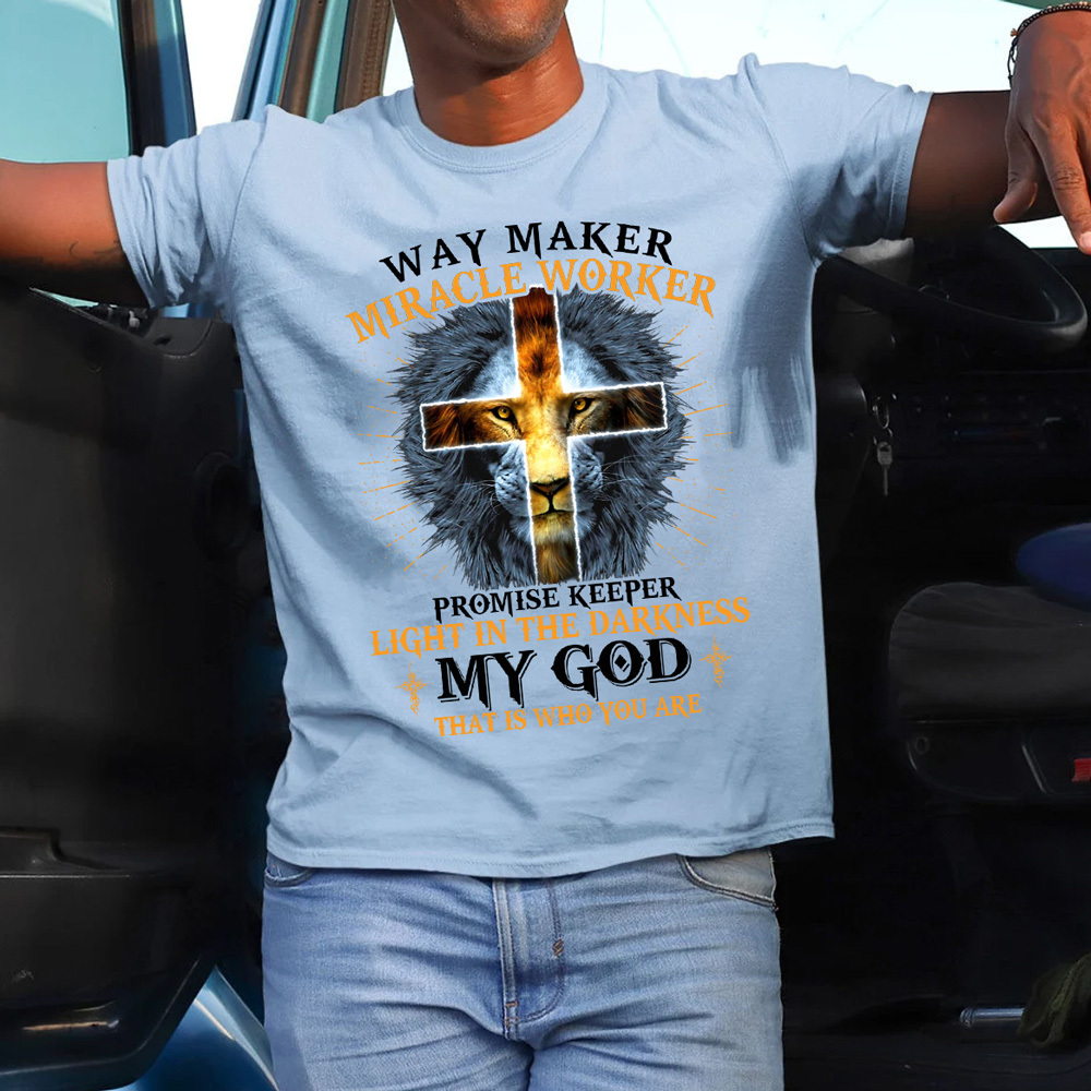 Lion Way Maker Miracle Worker Shirt