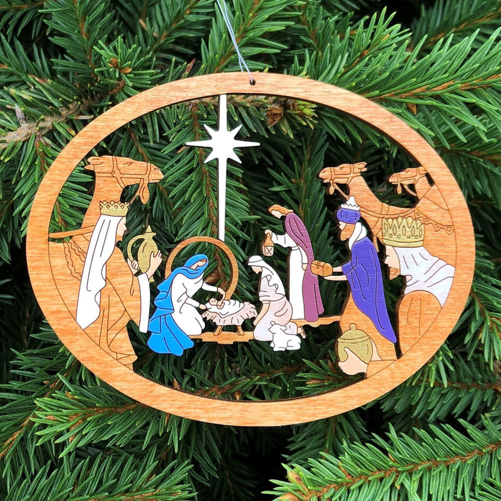 Nativity Scene Christmas Ornament Christmas Tree Decoration