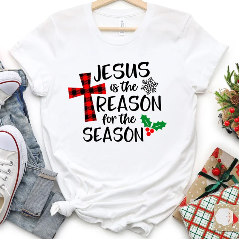 Jesus Is The Reason For The Season Christmas T-Shirt
