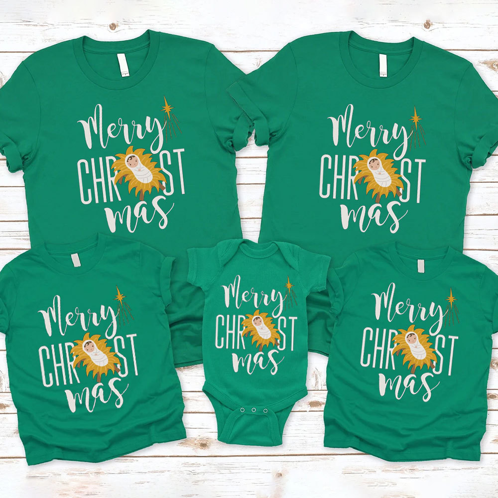 Merry Christmas Family Matching Shirts