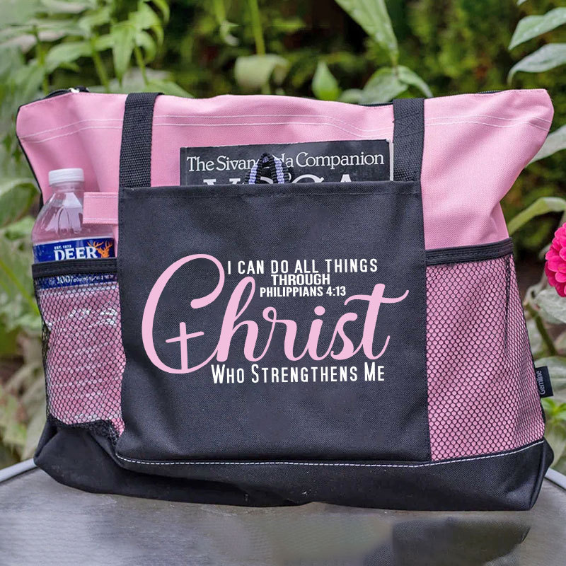 I Can Do All Things Through Christ Who Strengthens Me Bag