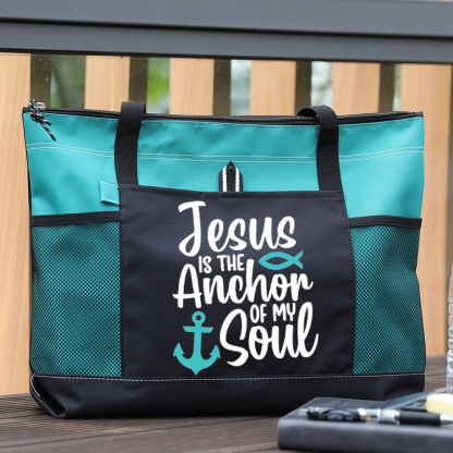 Jesus Is The Anchor To My Soul Tote Bag