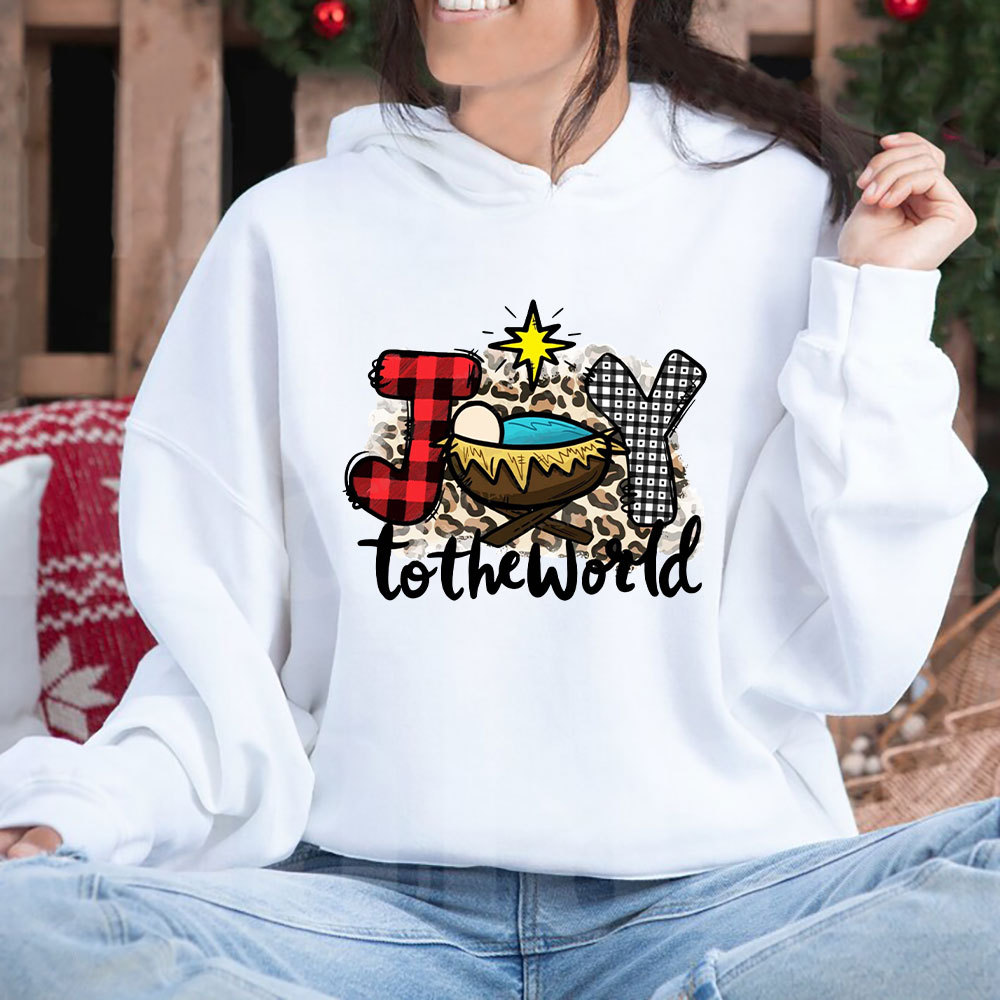 Joy to the World Christmas Hoodie