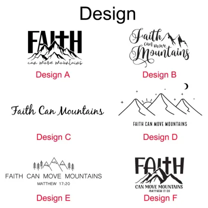 Faith Can Move Mountains Bracelet