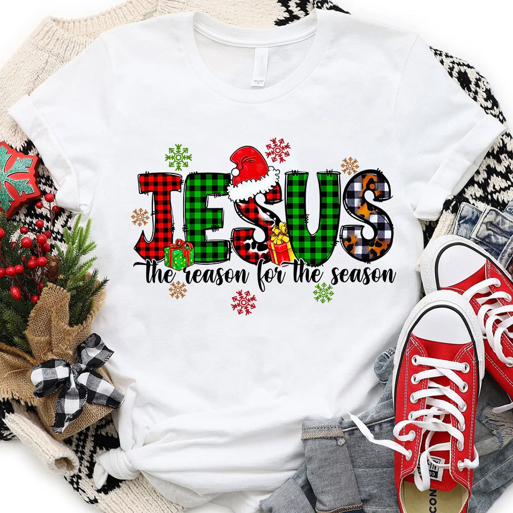 Jesus the Reason for the Season Christmas T-Shirt