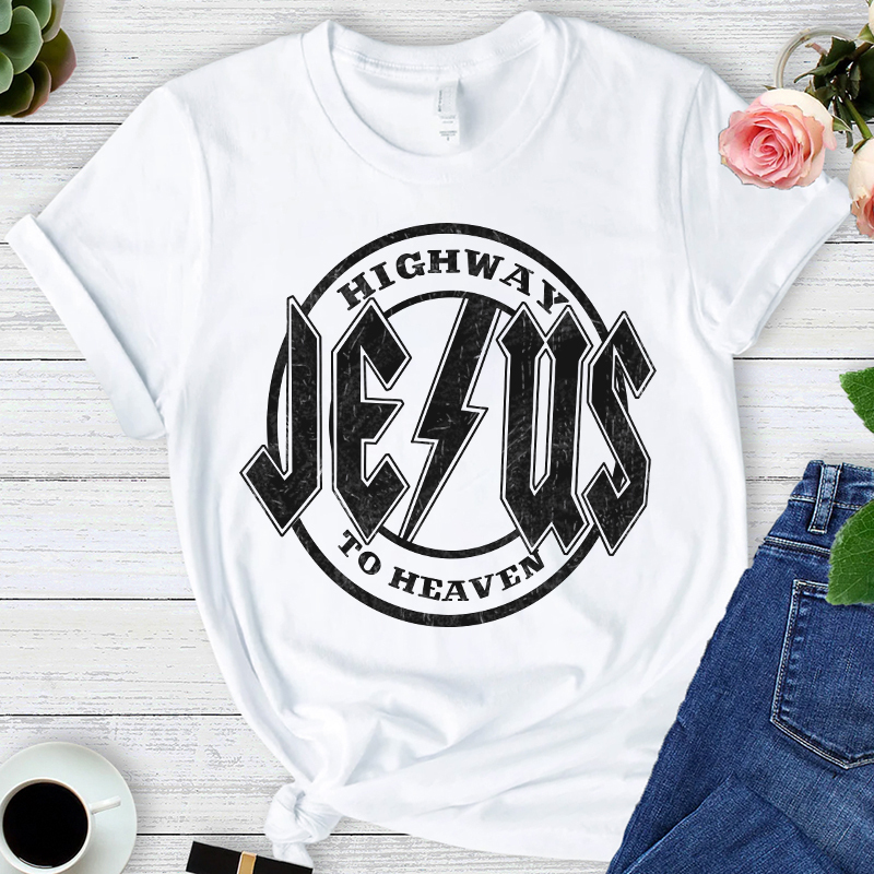  Jesus Highway To Heaven T-shirt