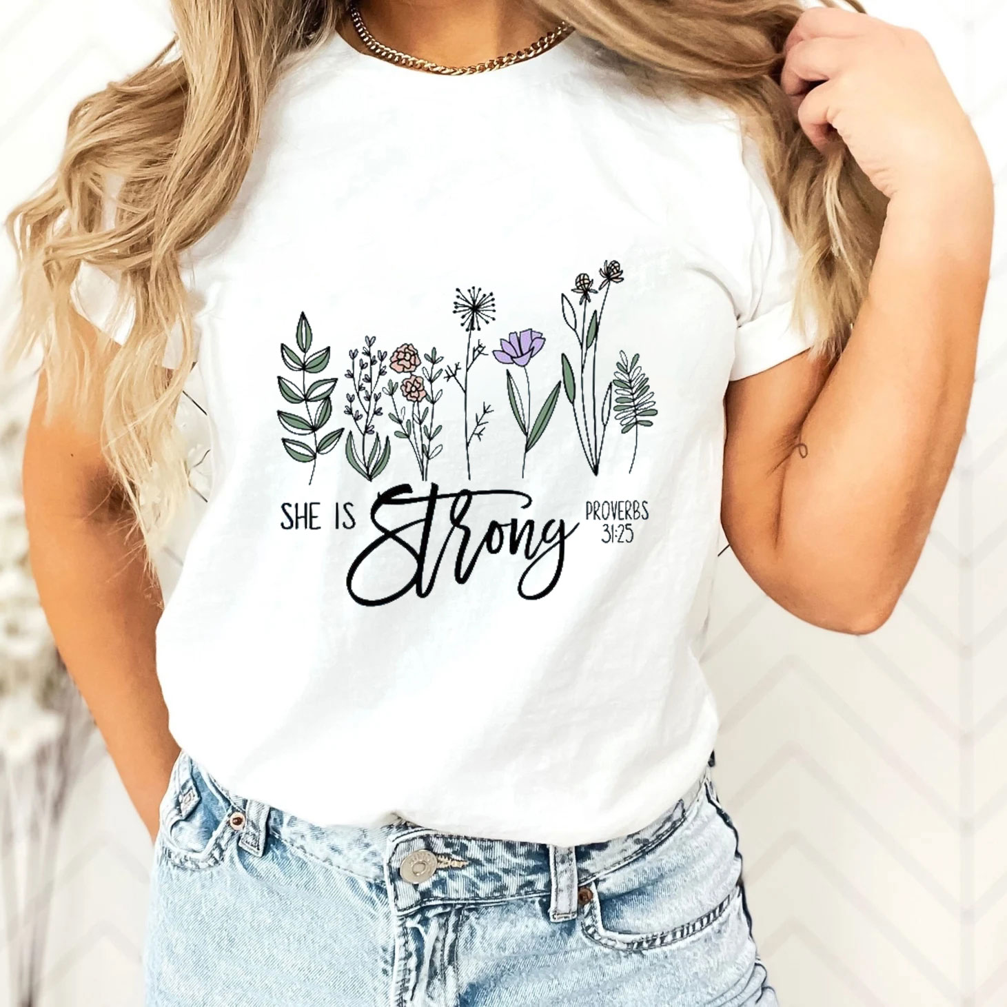 She Is Strong T-Shirt