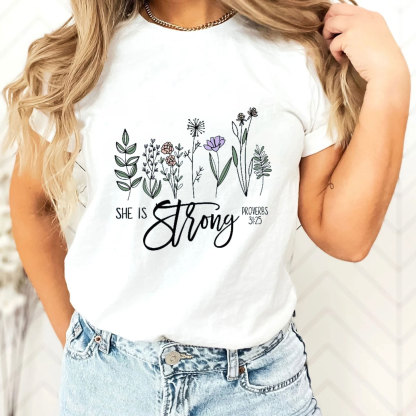 She Is Strong T-Shirt