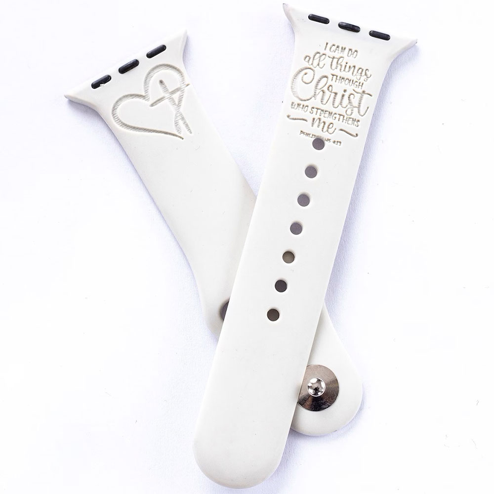 I Can Do All Things Through Christ Watch Band