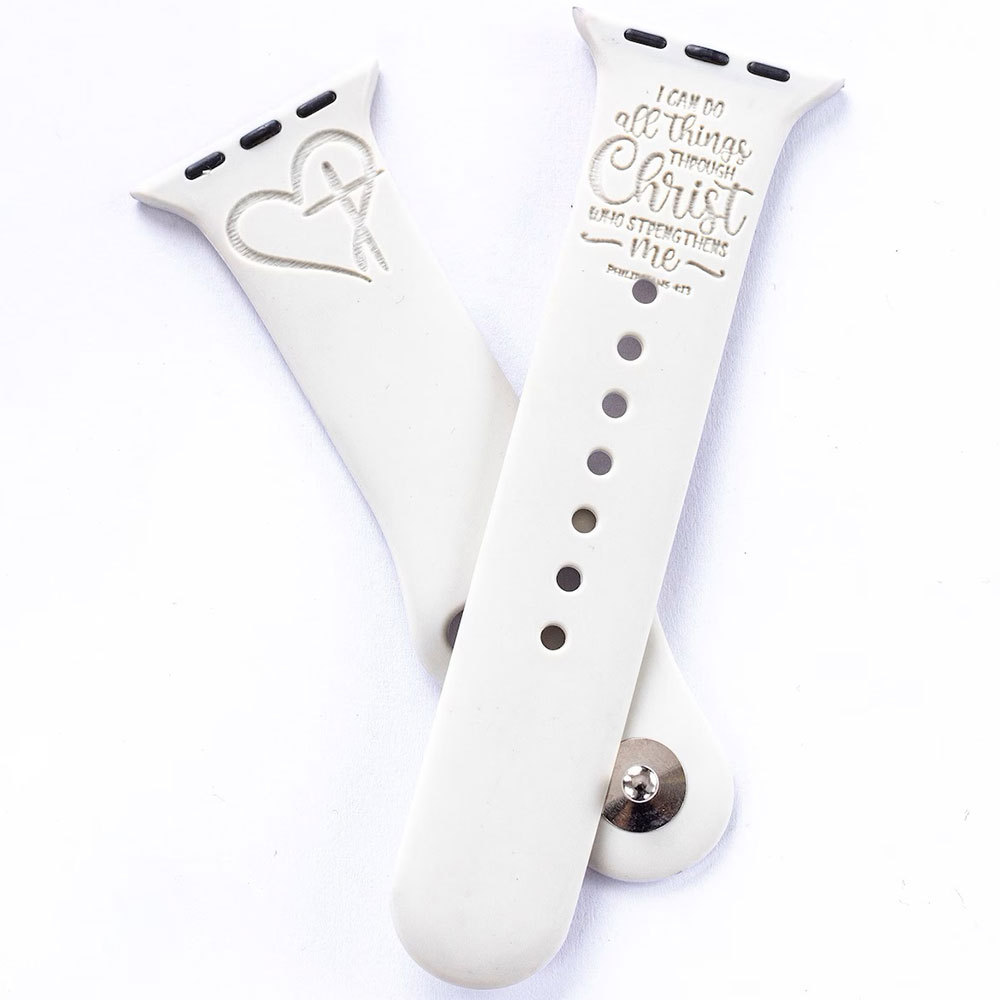 I Can Do All Things Through Christ Watch Band