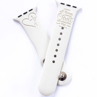 I Can Do All Things Through Christ Watch Band