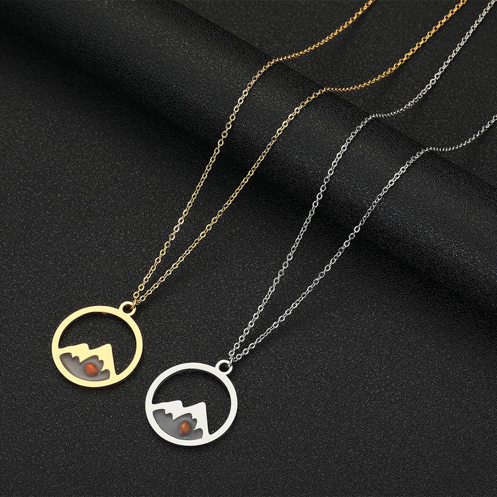 Faith Can Move Mountains Christian Necklace