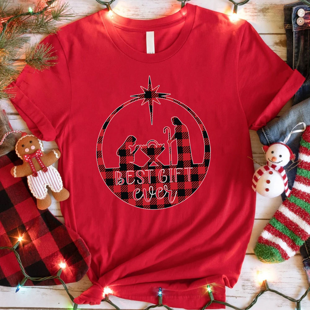 Best Gift Ever Nativity Scene Christmas Shirt