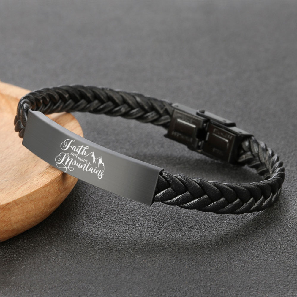 Faith Can Move Mountains Bracelet