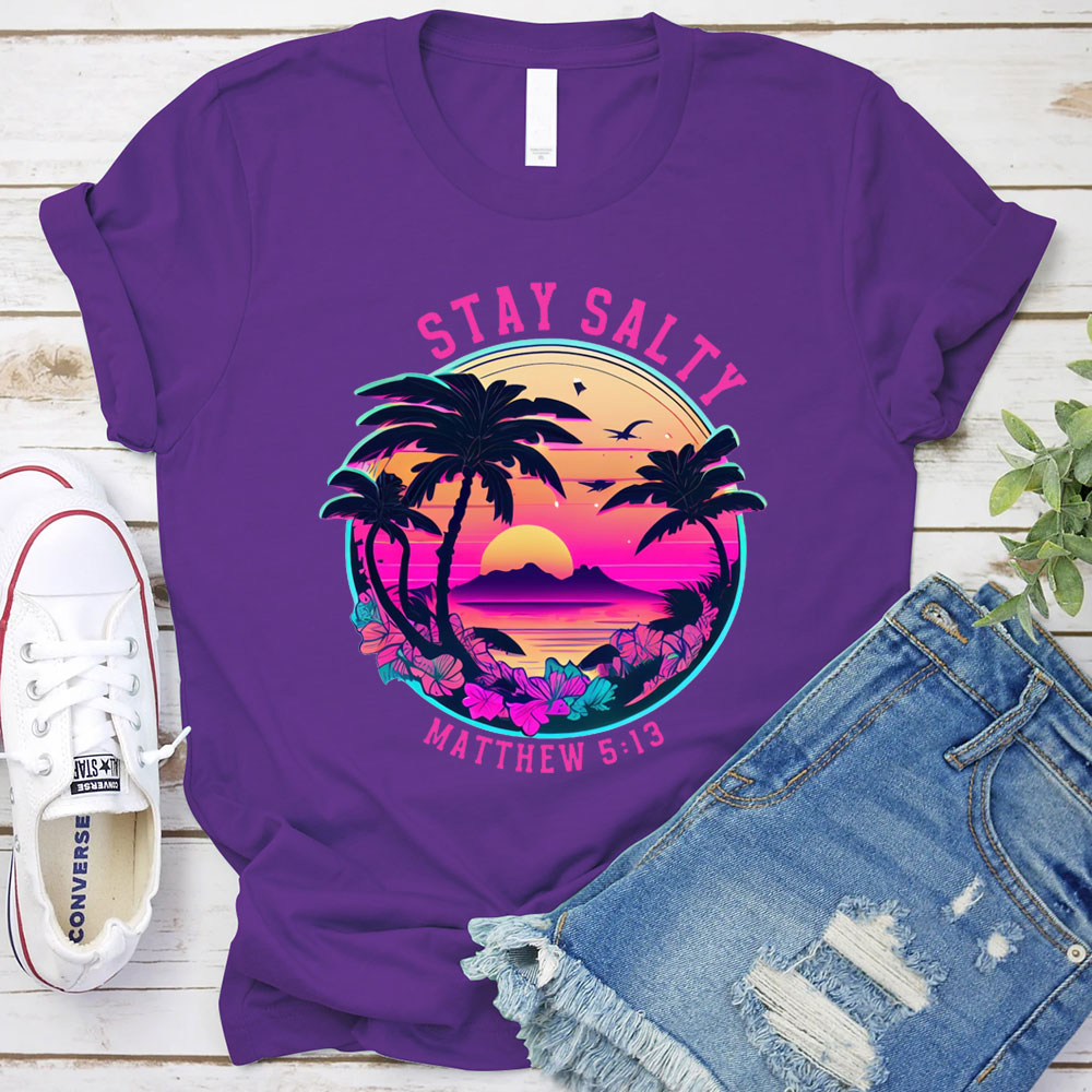 Stay Salty Beach T-Shirt Sale-GuidingCross
