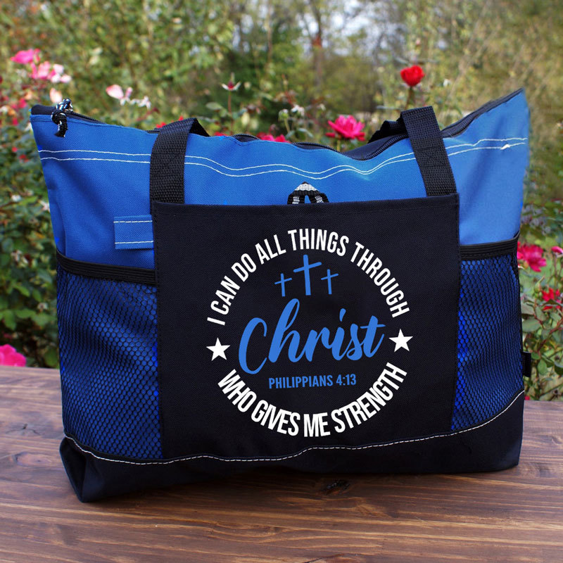 I Can Do All Things Philippians 4:13 Tote Bag