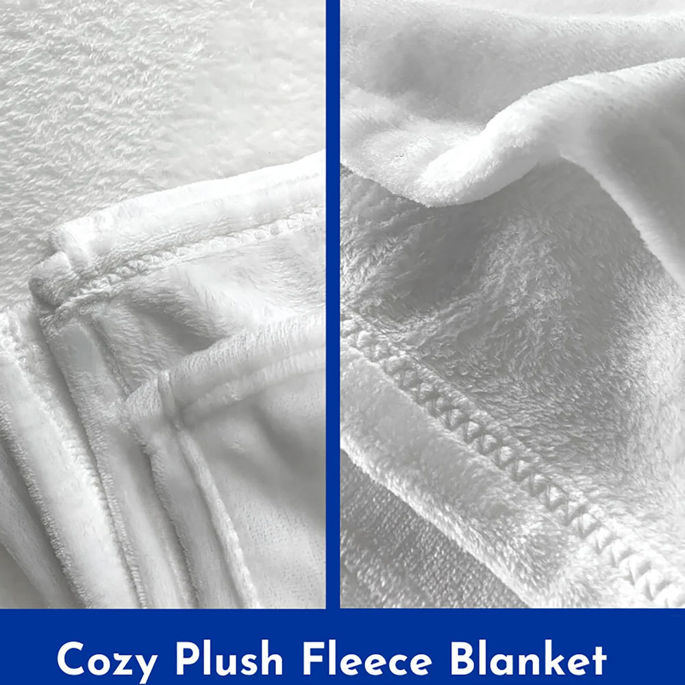 Jesus Take the Wheel Christmas Fleece Blanket