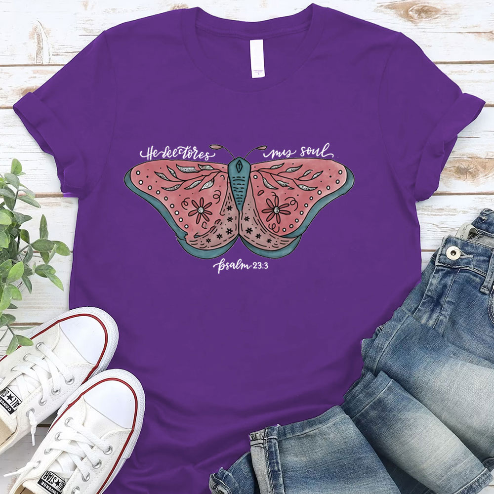 He Restores My Soul T-Shirt