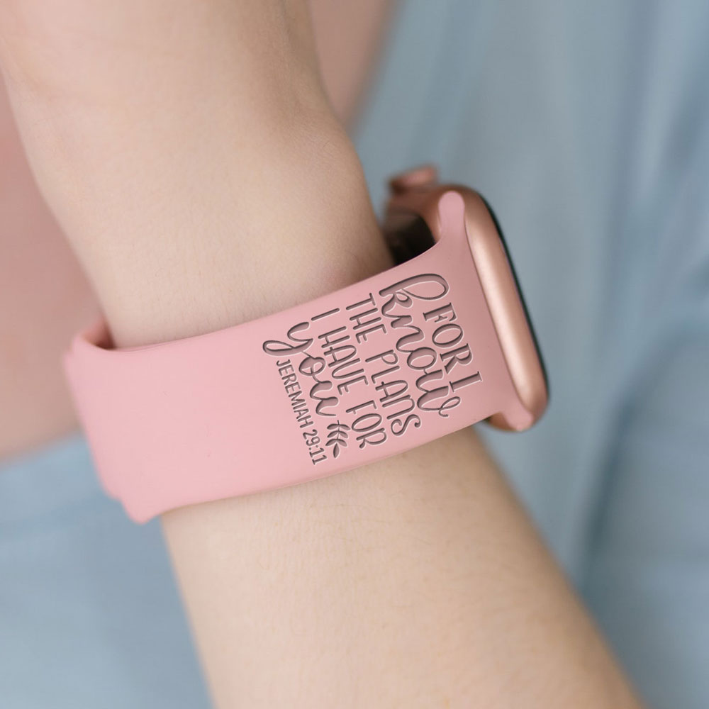 For I Know The Plan I Have For You Watch Band