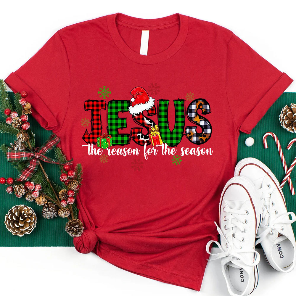 Jesus the Reason for the Season Christmas T-Shirt