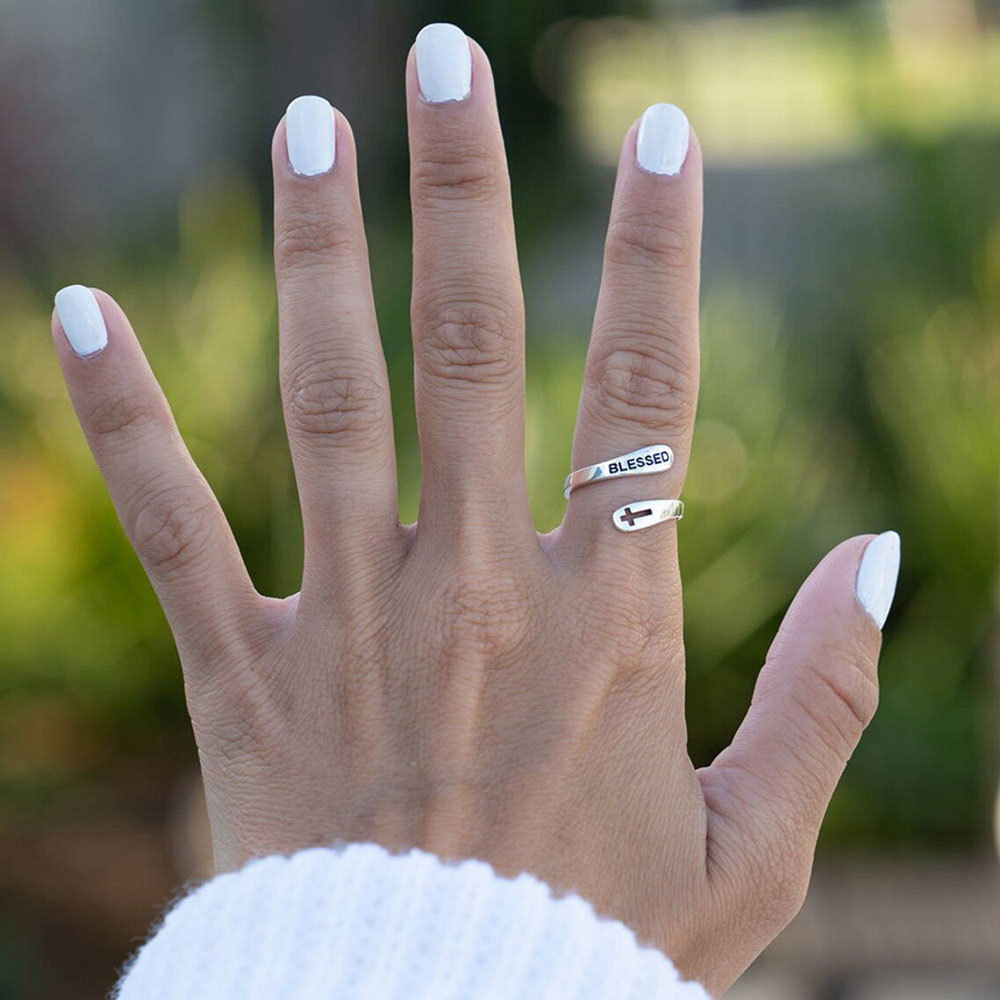 Blessed Adjustable Ring for Christian