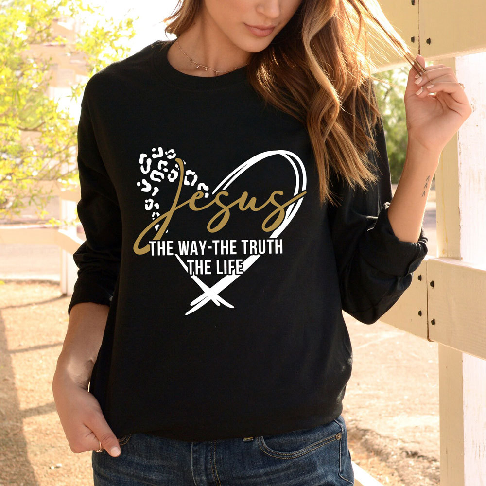Jesus the Way the Truth the Life Long Sleeve T-Shirt
