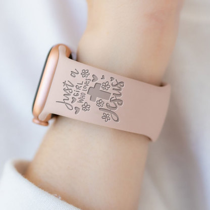 Just A Girl Who Loves Jesus Watch Band