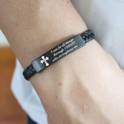 I Can Do All Things Through Christ Who Strengthens Me Bracelet