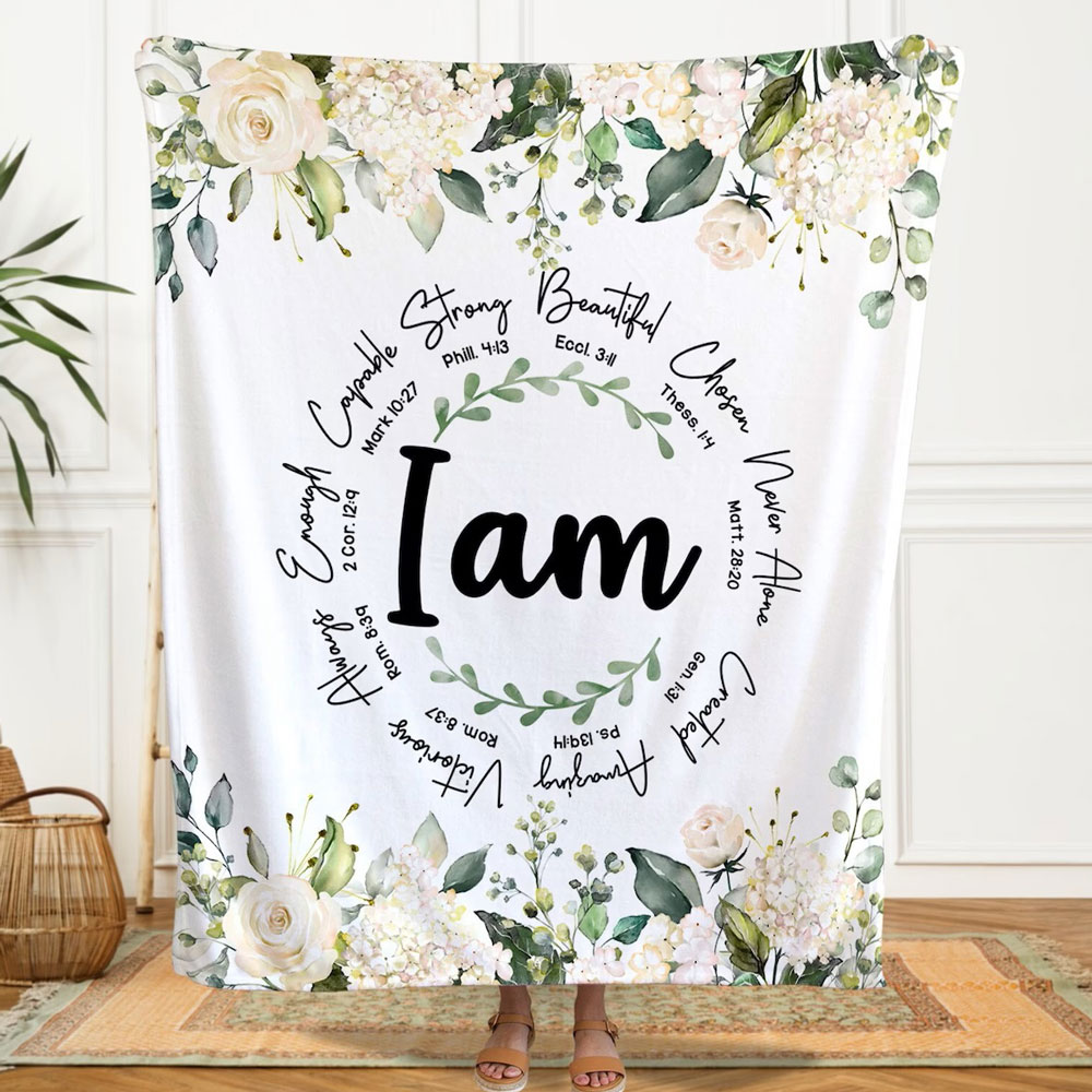 Blankets with inspirational online sayings