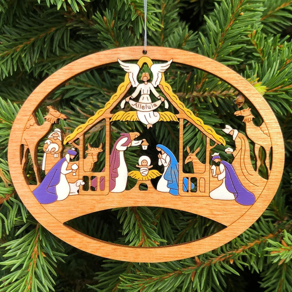 Nativity Scene Christmas Ornament Christmas Tree Decoration