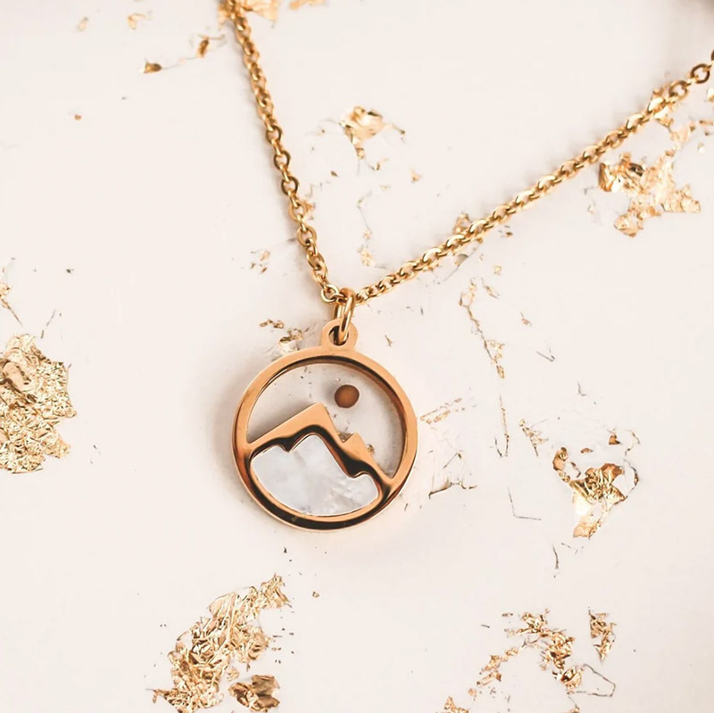 Move Mountains Pearl Mustard Seed Necklace