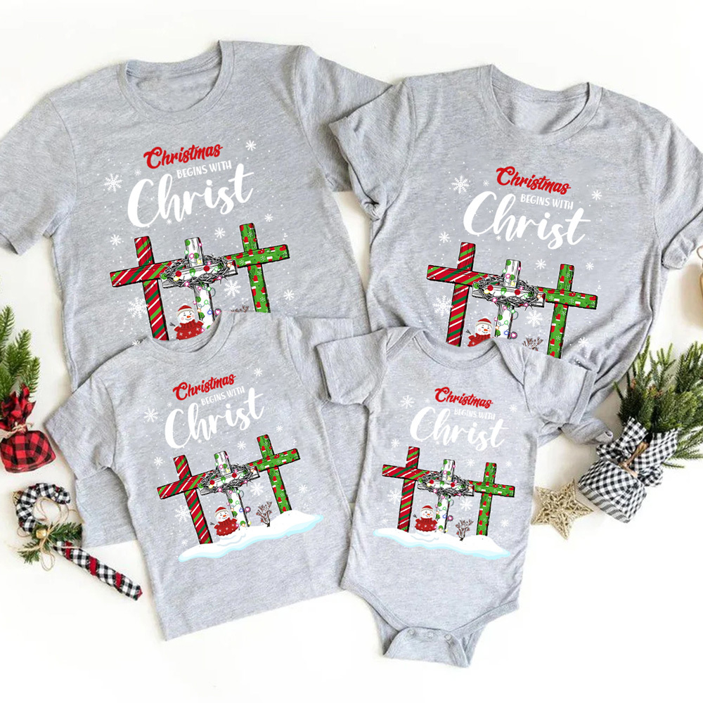 Go Jesus It's Your Birthday Christmas Family Matching Shirts