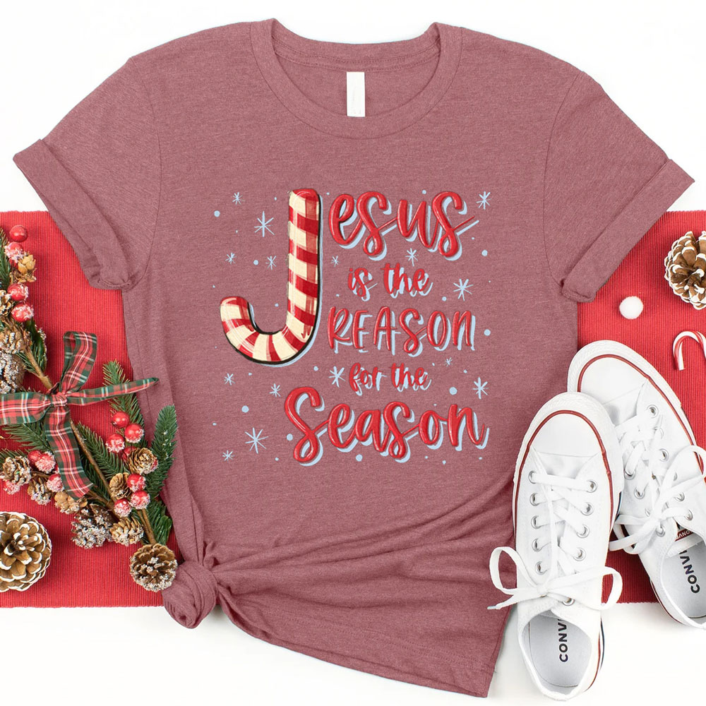 Jesus Is the Reason for the Season Christmas Tee