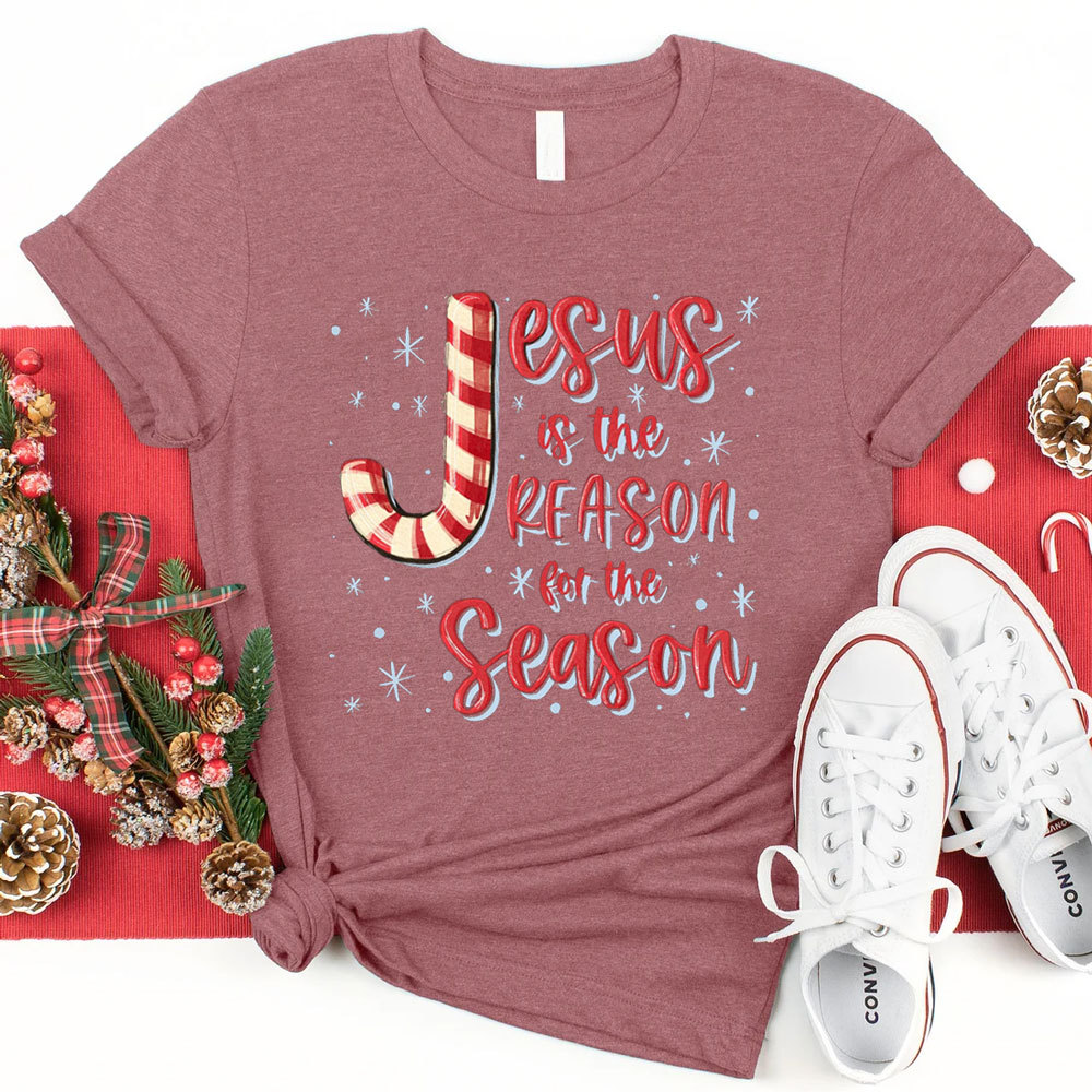 Jesus Is the Reason for the Season Christmas Tee