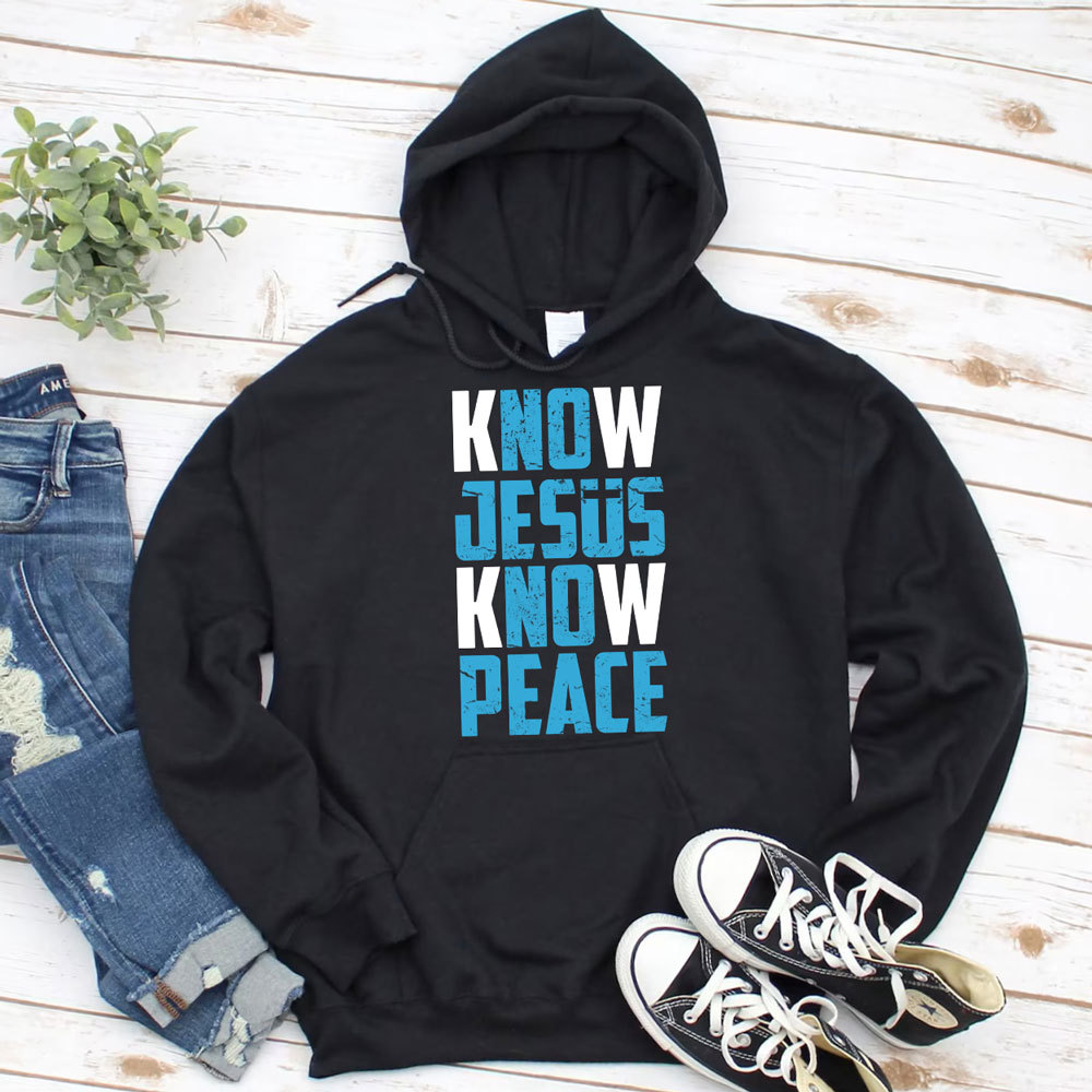 No Jesus No Peace Hoodie Sale - GuidingCross