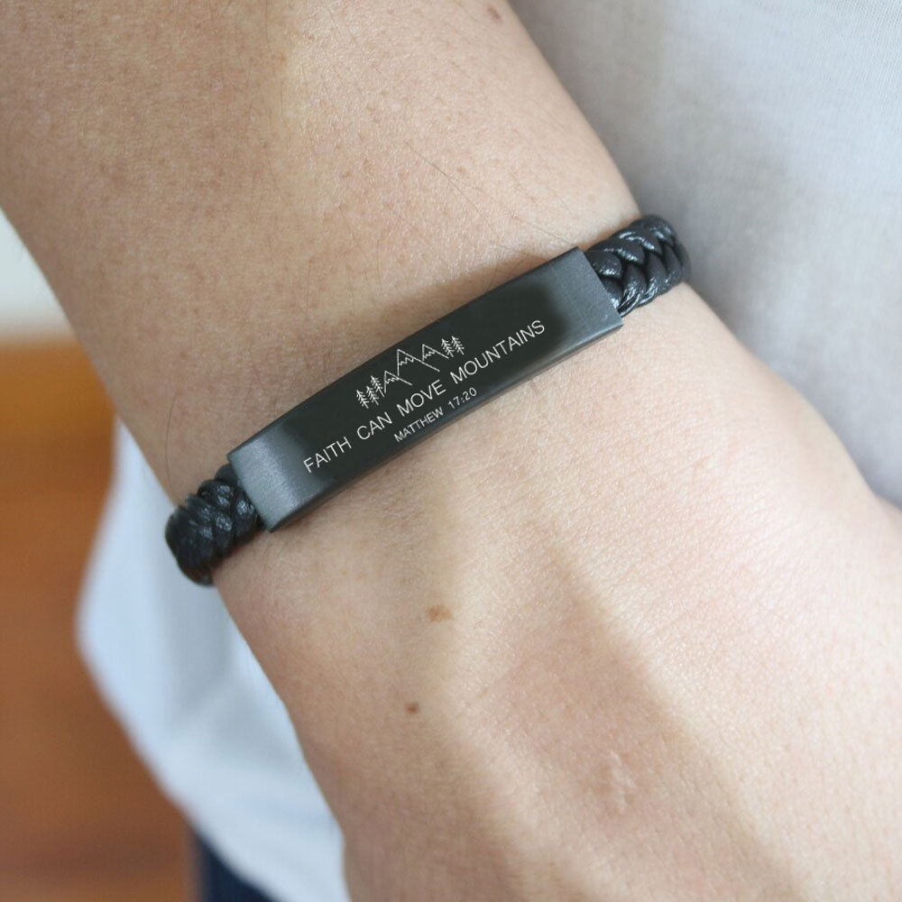 Faith Can Move Mountains Bracelet