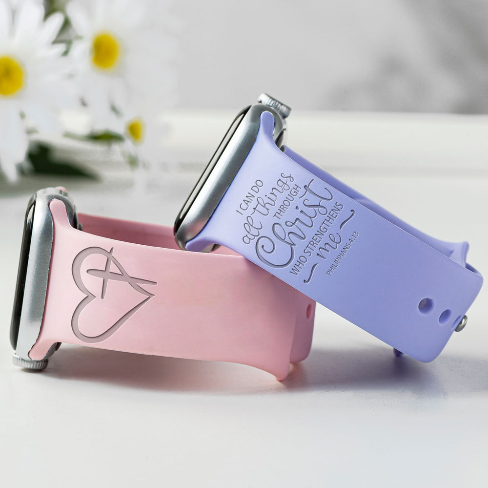 I Can Do All Things Through Christ Watch Band