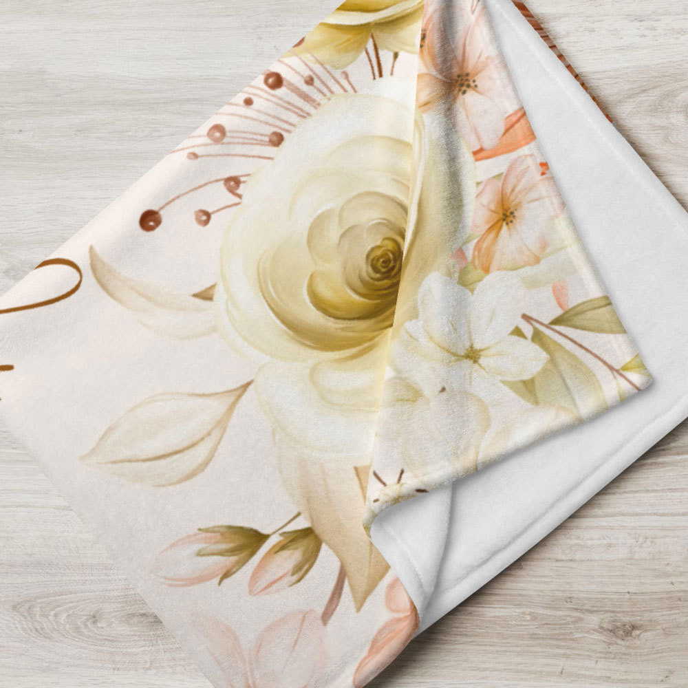 May the God of Hope Fill You Romans 15:13 Throw Blanket