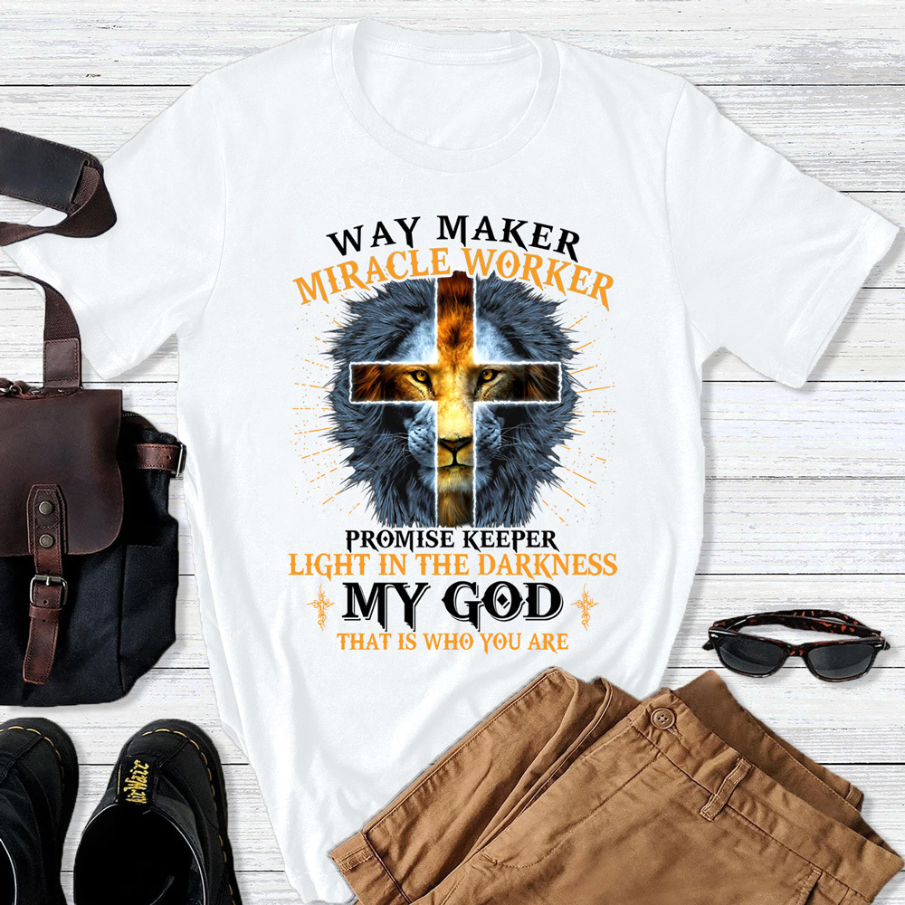 Lion Way Maker Miracle Worker Shirt